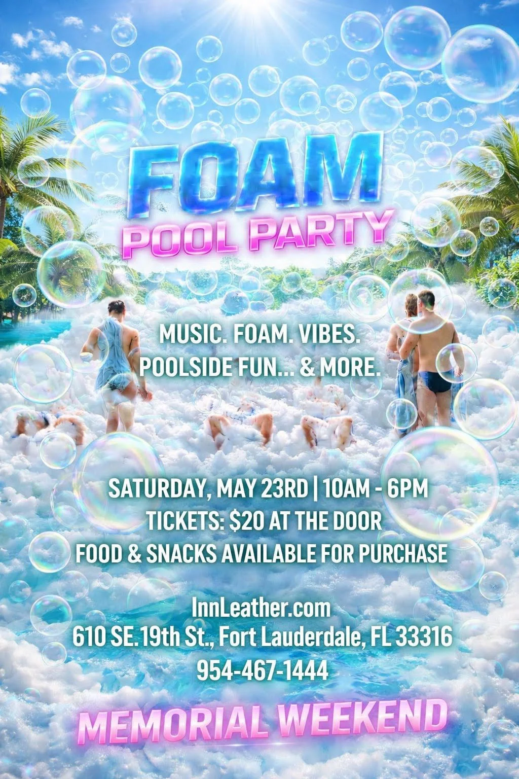 Foam Party Flyer